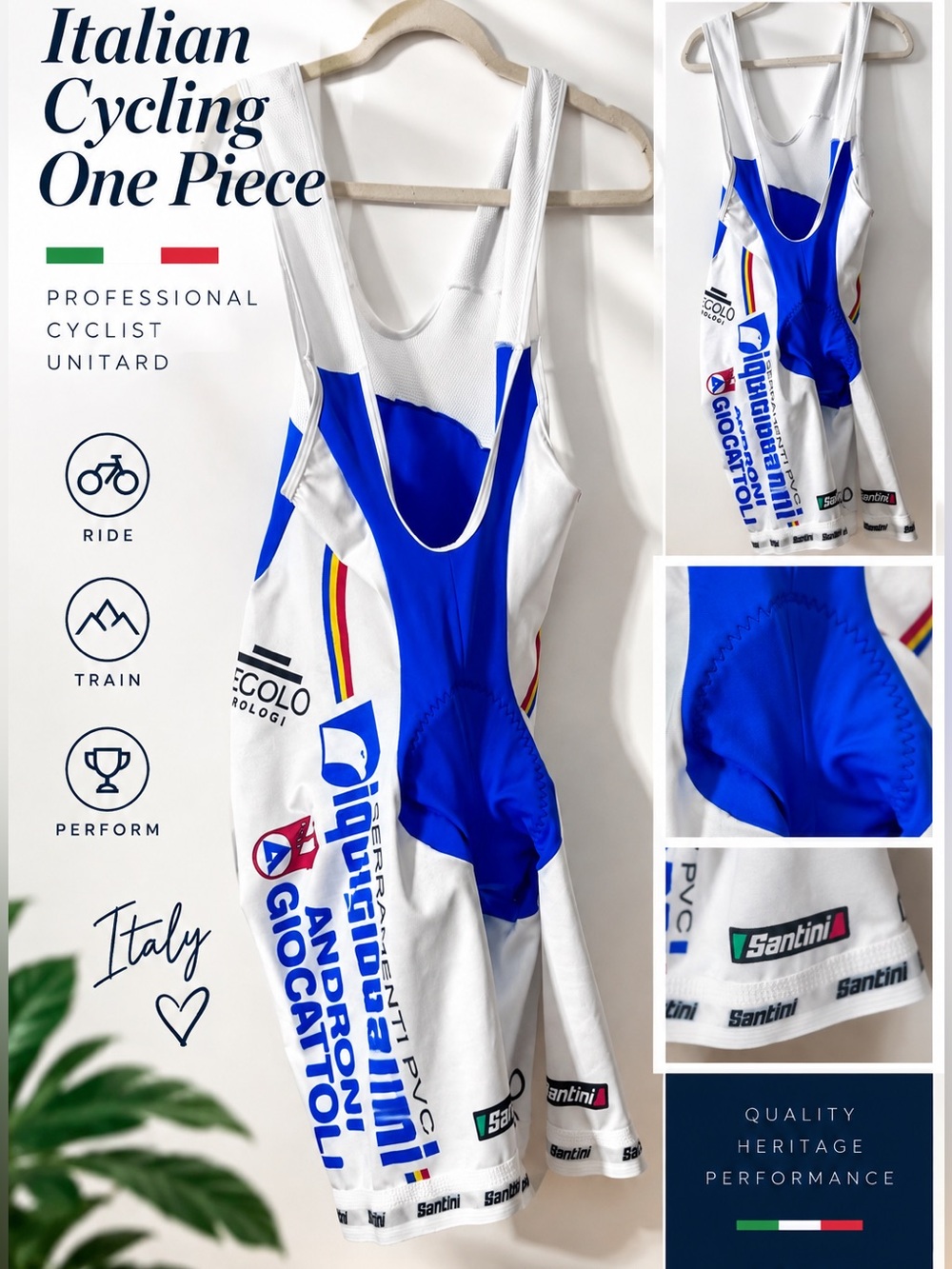 Santini Professional Cycling Suit Made in Italy 2009